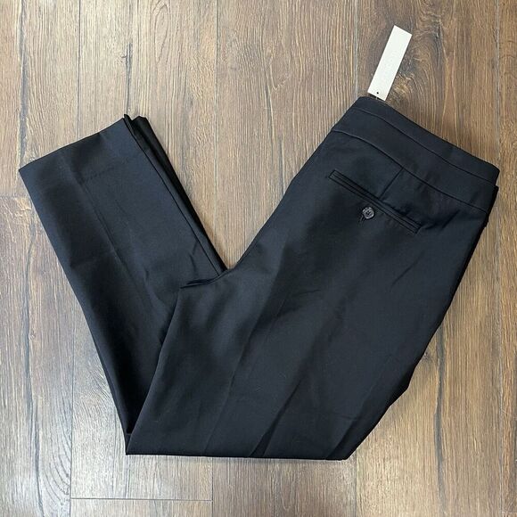 🆕 Chico’s So Slimming Sophia Slim Ankle Pants In Black SZ 2/12 - Picture 2 of 6
